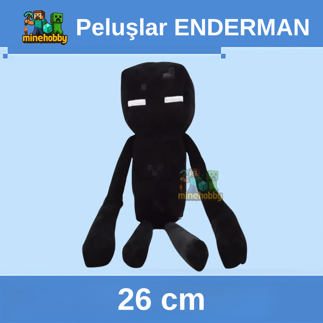 Minecraft Peluşları - Enderman (26cm)