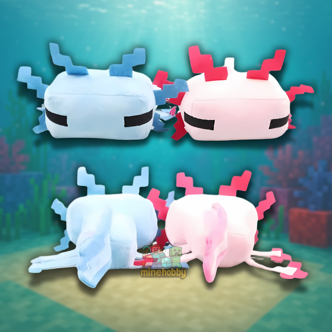 Minecraft Peluşları - Aksolotl (Pembe)