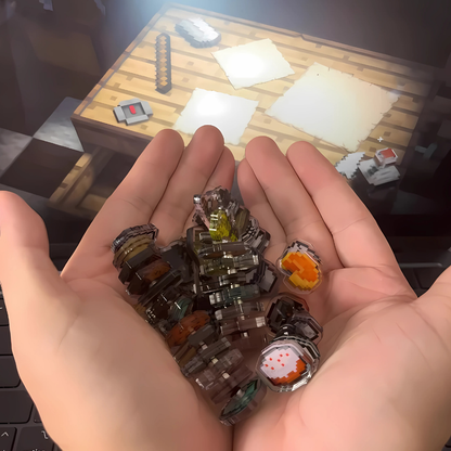 Minecraft Eşyalı Crafting Table Magnet
